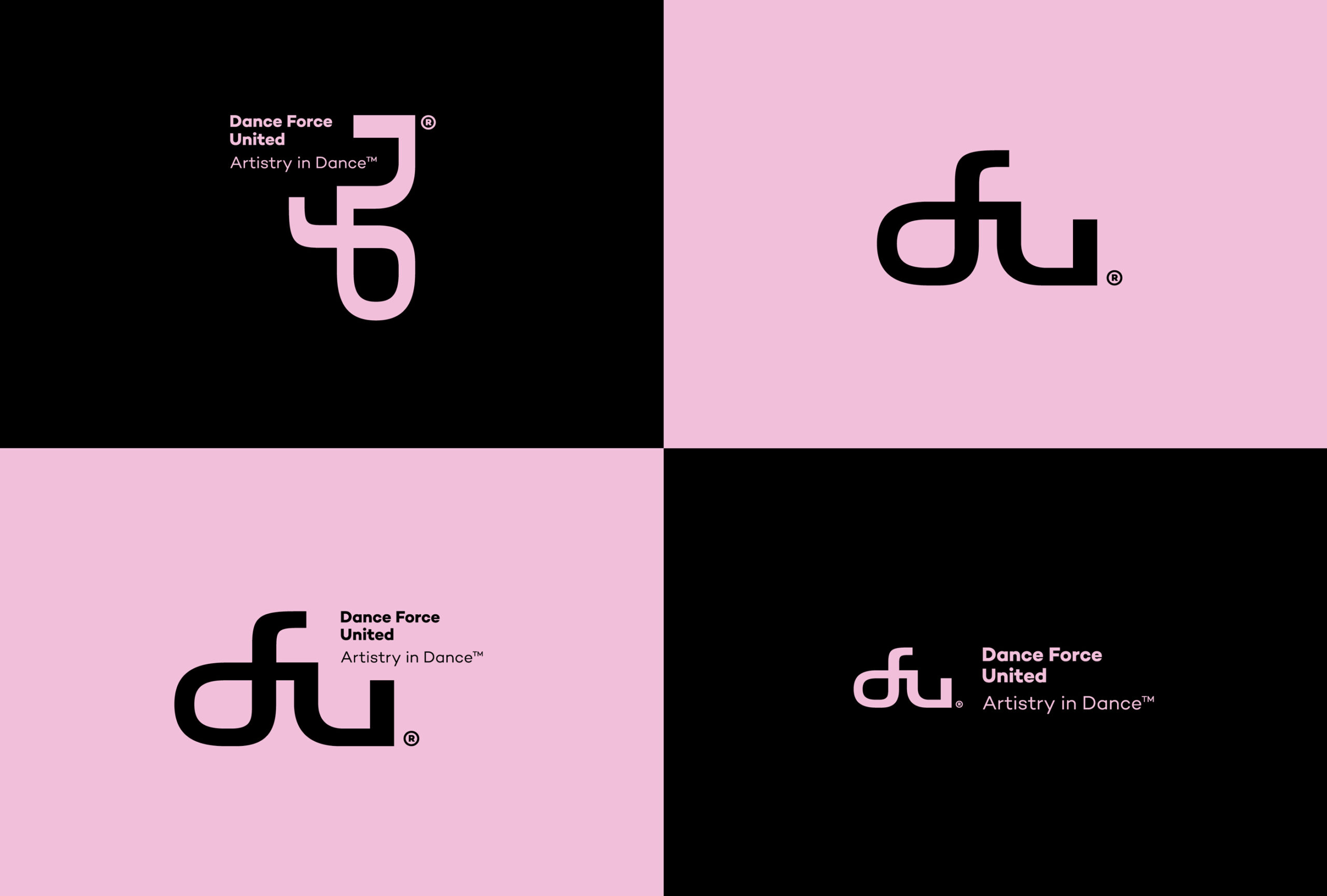 Dance Force United DFU London: Branding, Signage, Website & Uniform Design Development by TL Design Co.