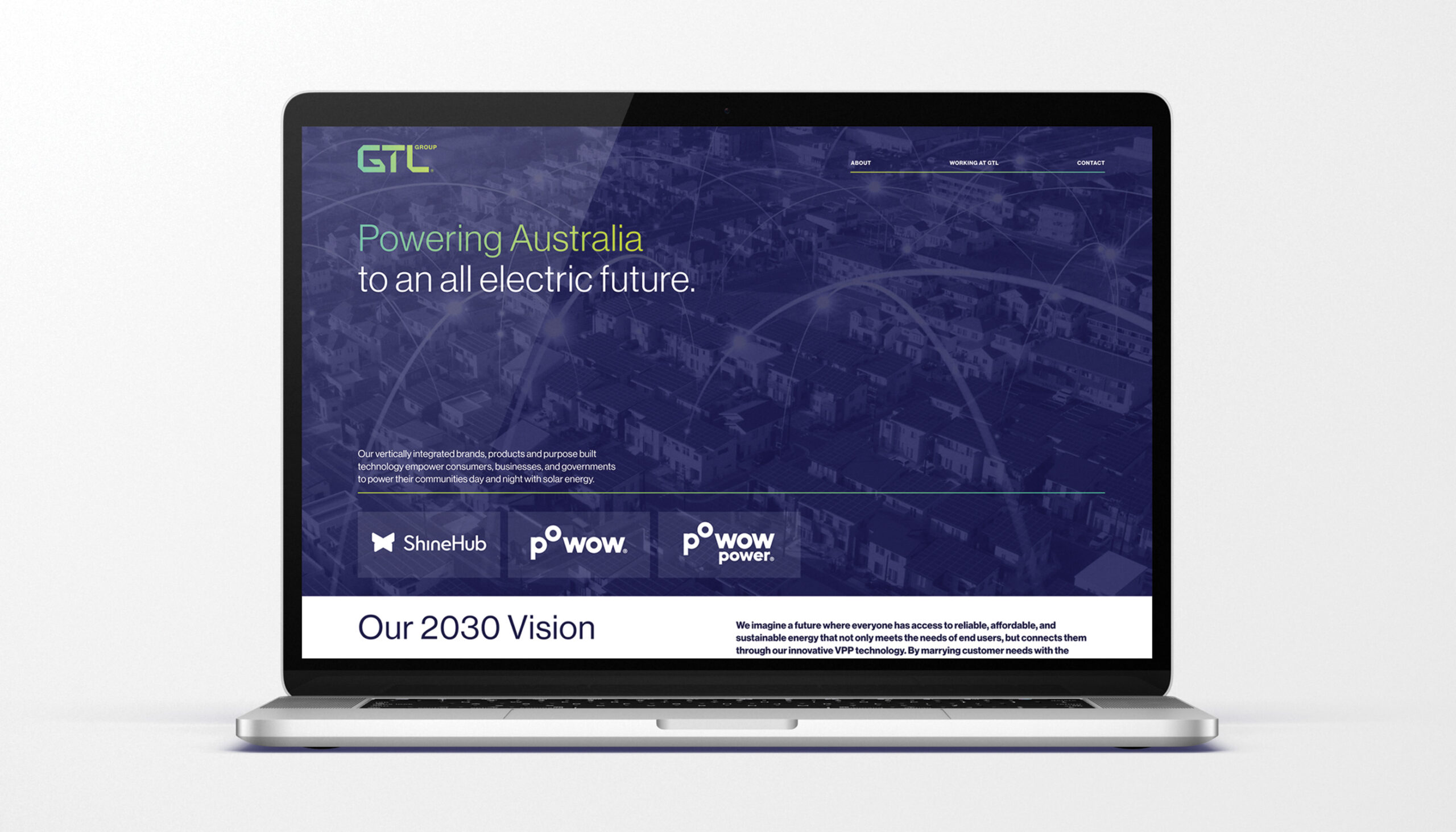 Signage, Website, Graphic and Branding Design for GTL Group by TL Design Co. Designer Taryn Langlois